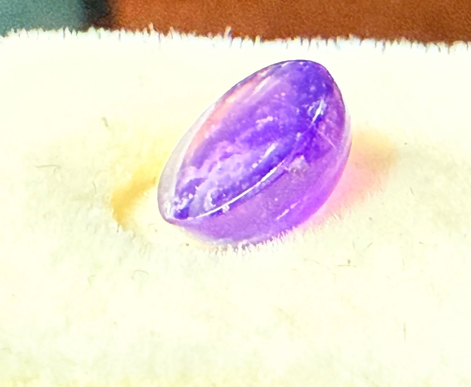 Pietre preziose: Wunderschöner Amethyst Cabochon, 1,88ct, A/HV/G – Usato da Zuerich venduto da SonderArt-Wertgut 4