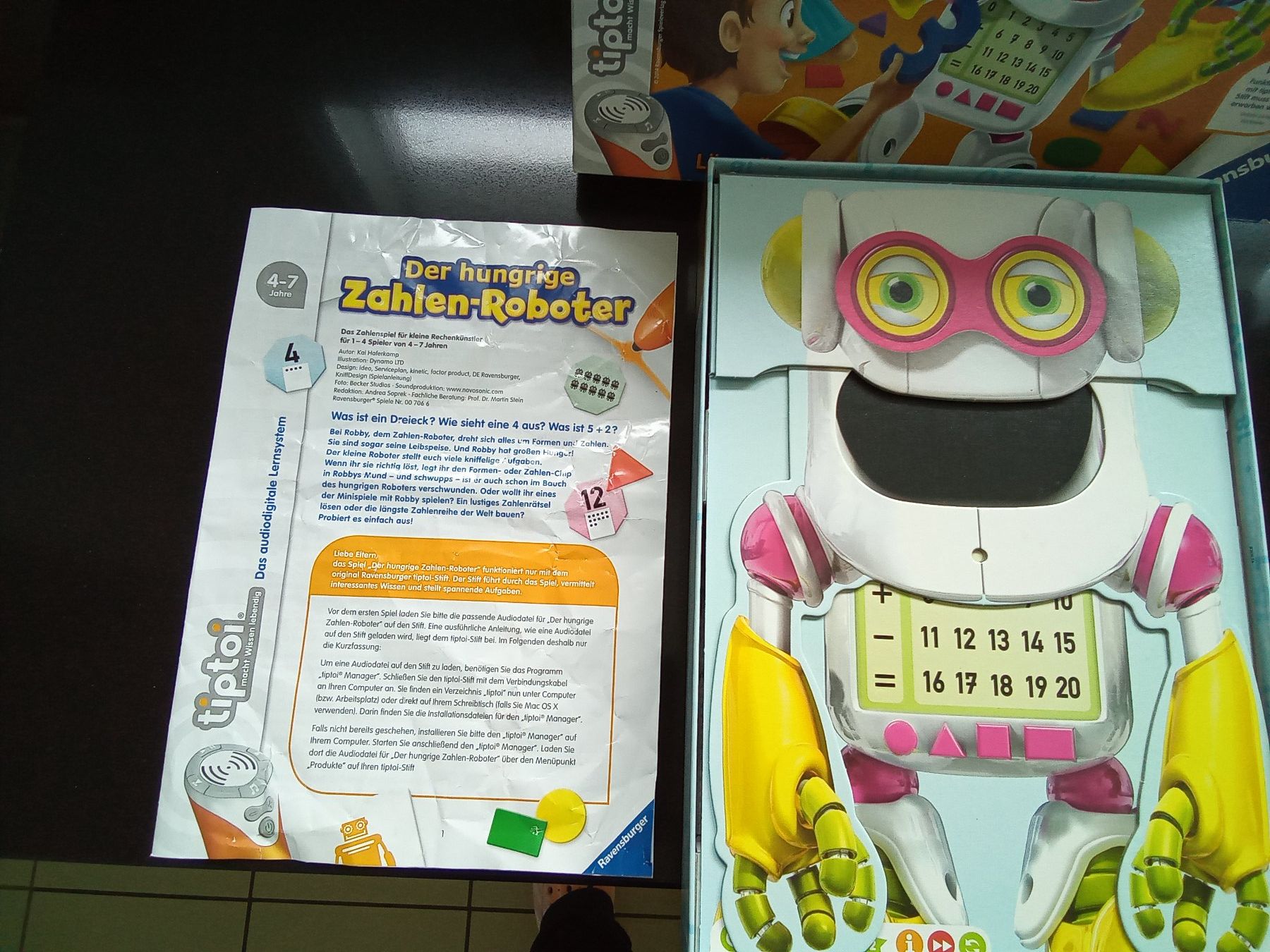 Ravensburger Giochi: Tiptoi der hungrige Zahlenroboter – Usato da Gockhausen venduto da Joker2018 1