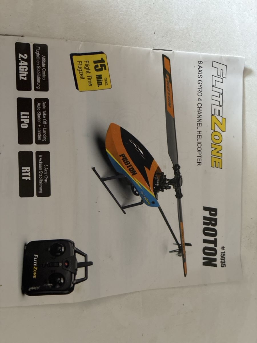 Modellismo RC: Helikopter PROTON – Usato da Arch venduto da benji14 3