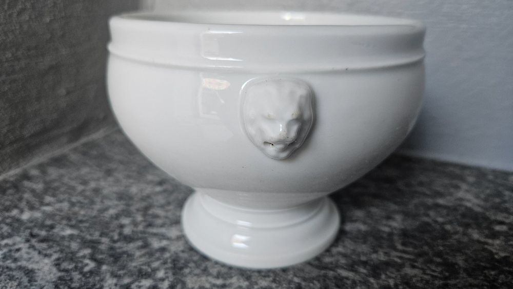 Ciotola per la zuppa (con leone) (Usato) a Melano per CHF 3 con