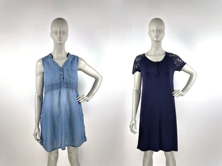 2x Kleid H&M und Esprit, Gr. S und Gr. L