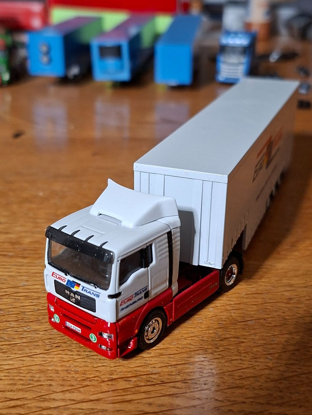Herpa Kit di modellismo & Modellini statici: MAN Sattelzug 1:87 Herpa – Usato da Vordemwald venduto da TGV9497 4