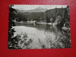 Flims Caumasee Graubünden s/w Karte