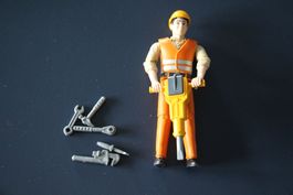Bauarbeiter mit Werkzeug