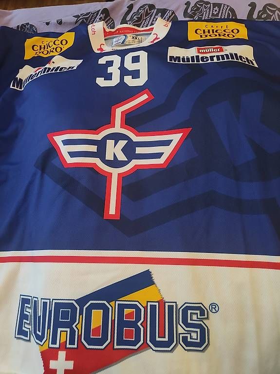 Canottiere & Pantaloni: EHC KLOTEN  – Usato da Langenthal venduto da Autogrammsammler 1