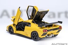 LAMBORGHINI DIABLO GTR - gelb AutoArt 1/18 NEU