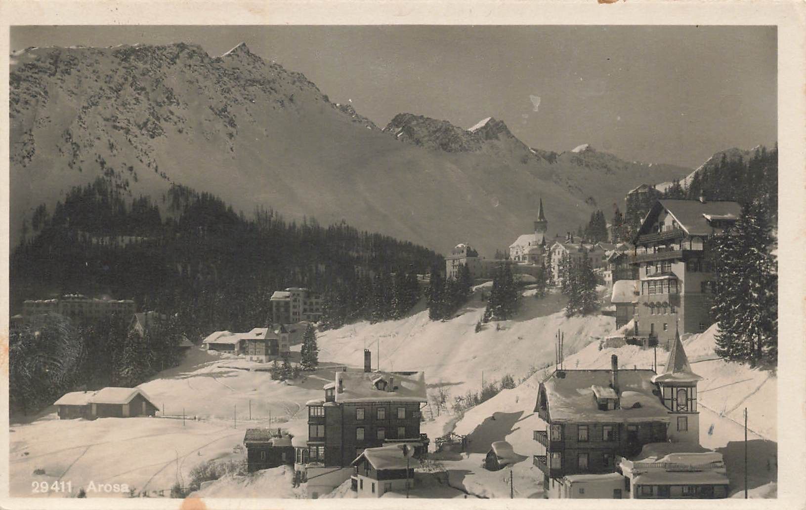 Ansichtskarten: Arosa – Gebraucht aus Biasca von Blenio71