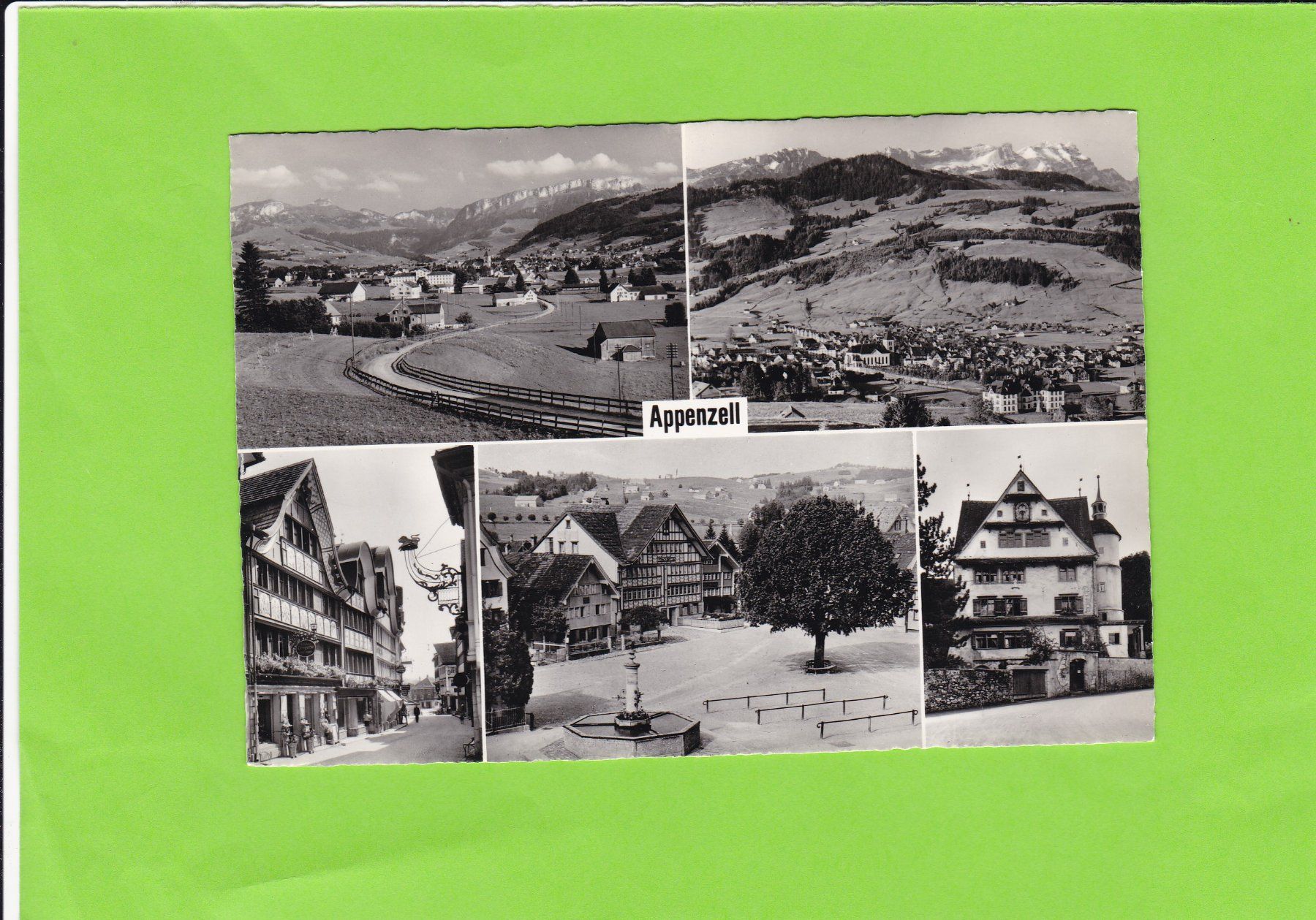 Cartoline postali: Appenzell – Usato da St. Peterzell venduto da neckertal