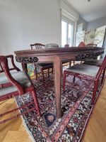 table et chaises anciennes