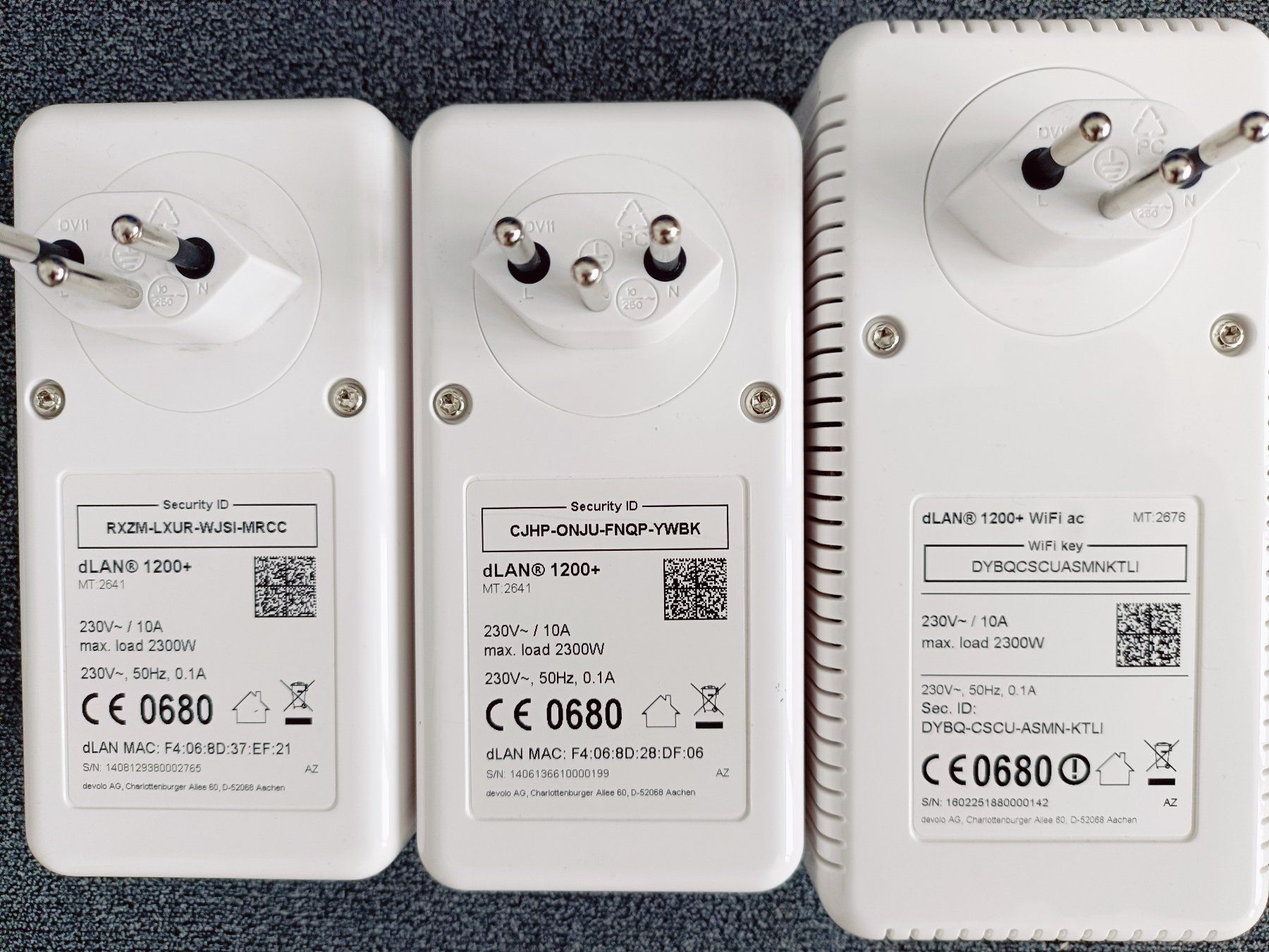 Devolo Laufwerke & Adapter: 3x Devolo Adaper – Gebraucht aus Frauenfeld von Muers