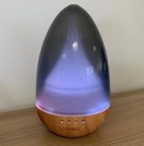 Diffusori di oli essenziali: Aroma Diffuser braun/schwarz, mit USB, Farbwechsel, Timer – Nuovo e nell'imballaggio originale da Basel venduto da Seifehuesli 1