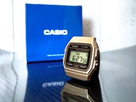Casio F91W gold Tischuhr (**ganz neu**)