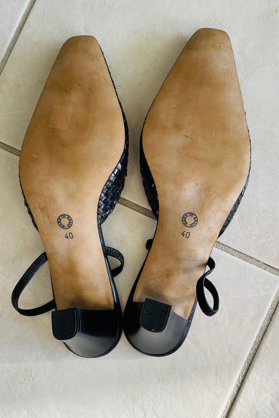 Scarpe da donna: Slingback Sandalen echt Leder NEU – Nuovo (secondo la descrizione) da Etoy venduto da Diadefin 2