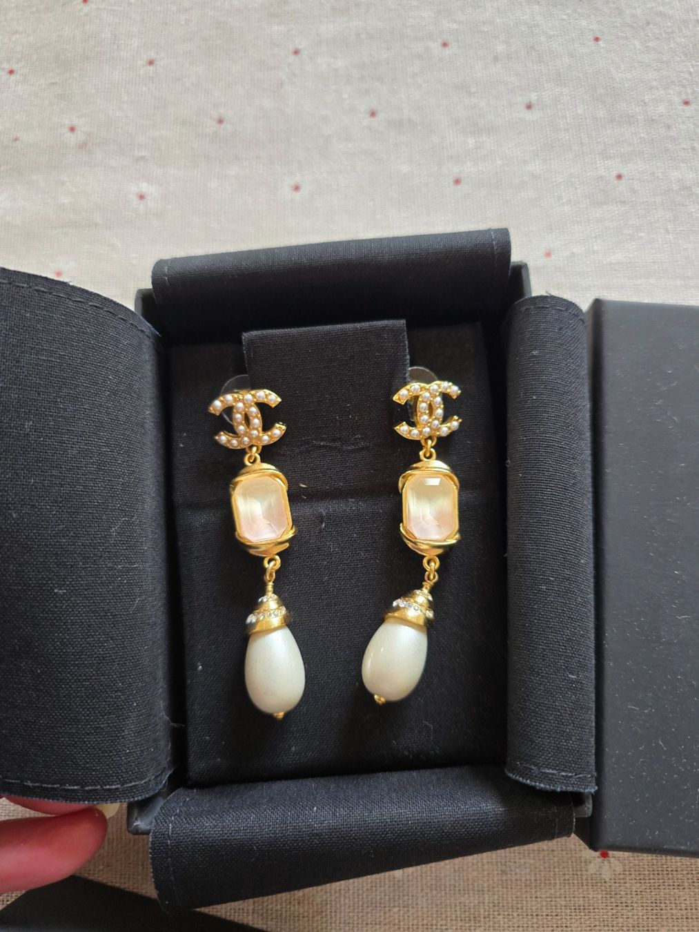 Orecchini pendenti & Orecchini a lobo: Chanel Ohrstecker/Hänger Lange WOW – Usato da Bottmingen venduto da sandy_2