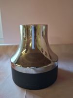 neu: Dekorative Vase Schwarz Glas Spiegel