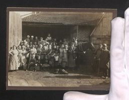 Fotografie Gruppenportrait von Weinbauer