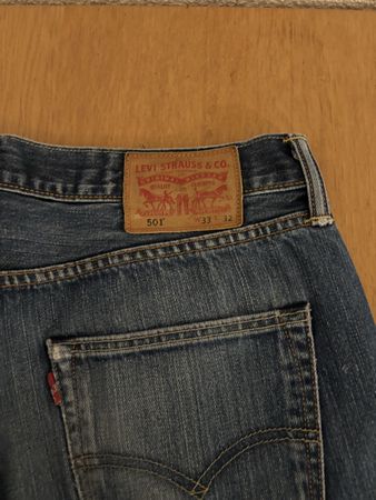 Levi's 501 W33 L32