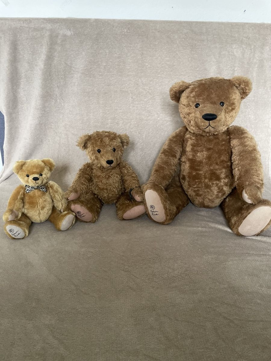 Giocattoli: 3x alte Robin Rive Teddybären – Usato da Niederwangen BE venduto da m_s13