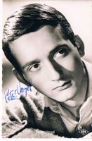Peter Vogel 1937-78 Autogramm signiert Vintage Foto 9x14cm