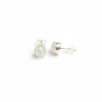 Ohrstecker Silber 925 & Mondstein (OH560.MO)