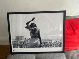 Magnum Originalfoto schwarz/weiss mit Bilderrahmen