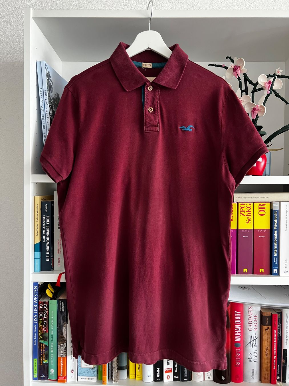 Hollister Magliette Polo: Y2K Hollister Stretch Polo – Usato da Lenzburg venduto da impulsive-buyer