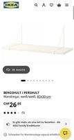 2 x Ikea BERGSHULT / PERSHULT Wandregal