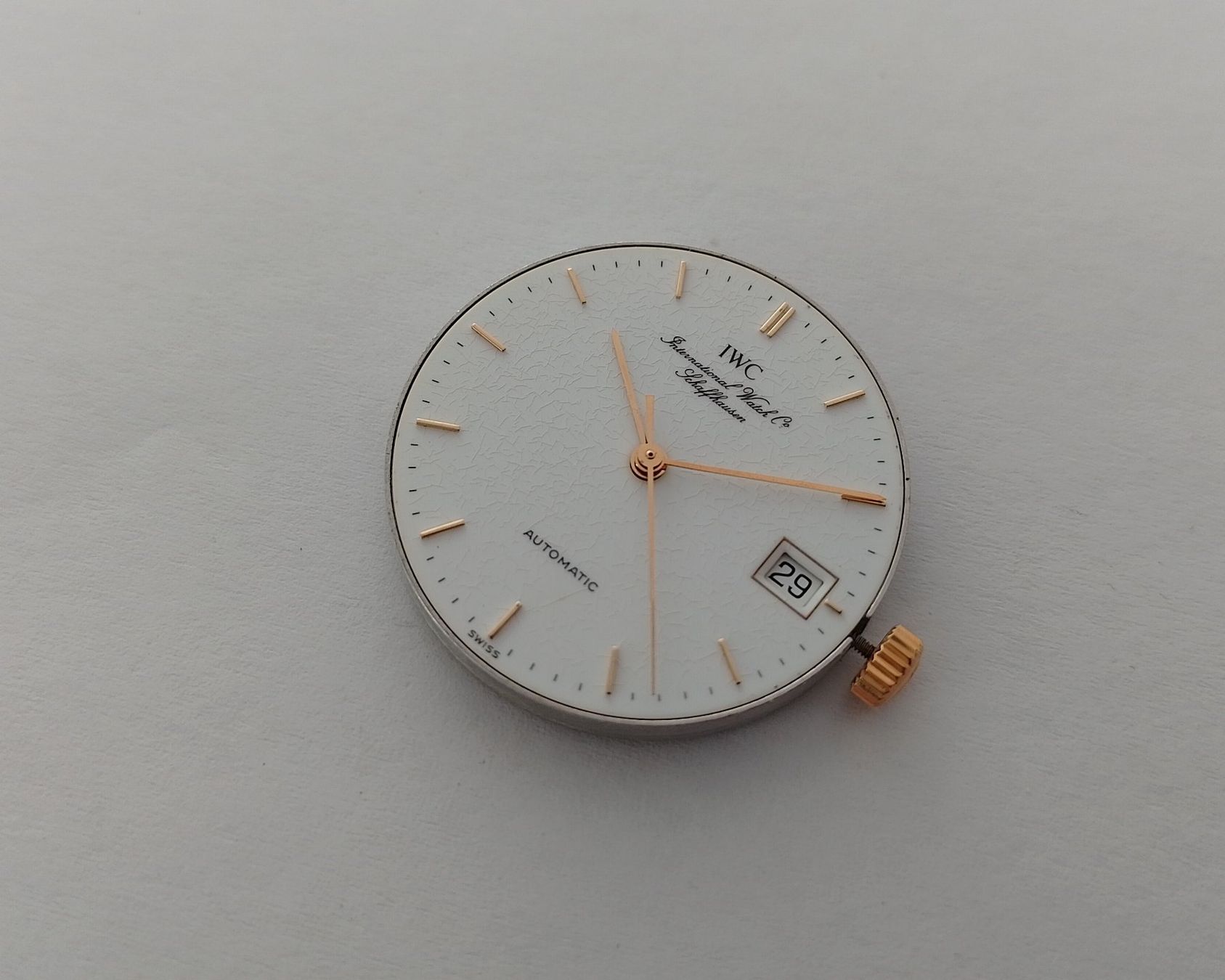 IWC Orologi: IWC Schaffhausen Automatic Uhrwerk C.37521 – Usato da Basel venduto da Givens_Watches