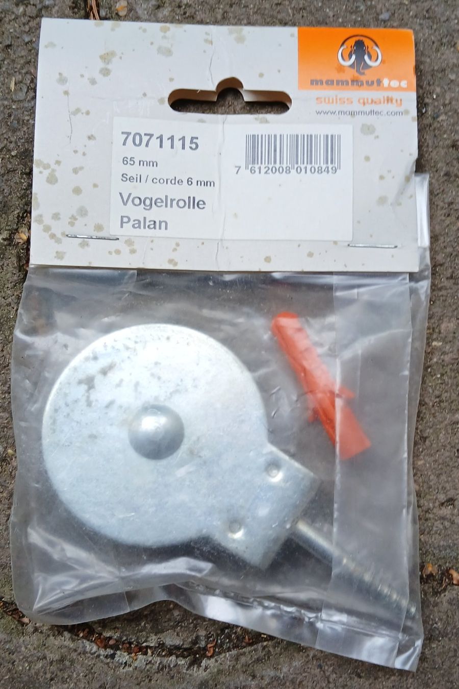 Sonstiges zum Lager & Transport: Mammut Vogelrolle 65mm Neu – Neu und originalverpackt aus Sissach von mar_xc7r