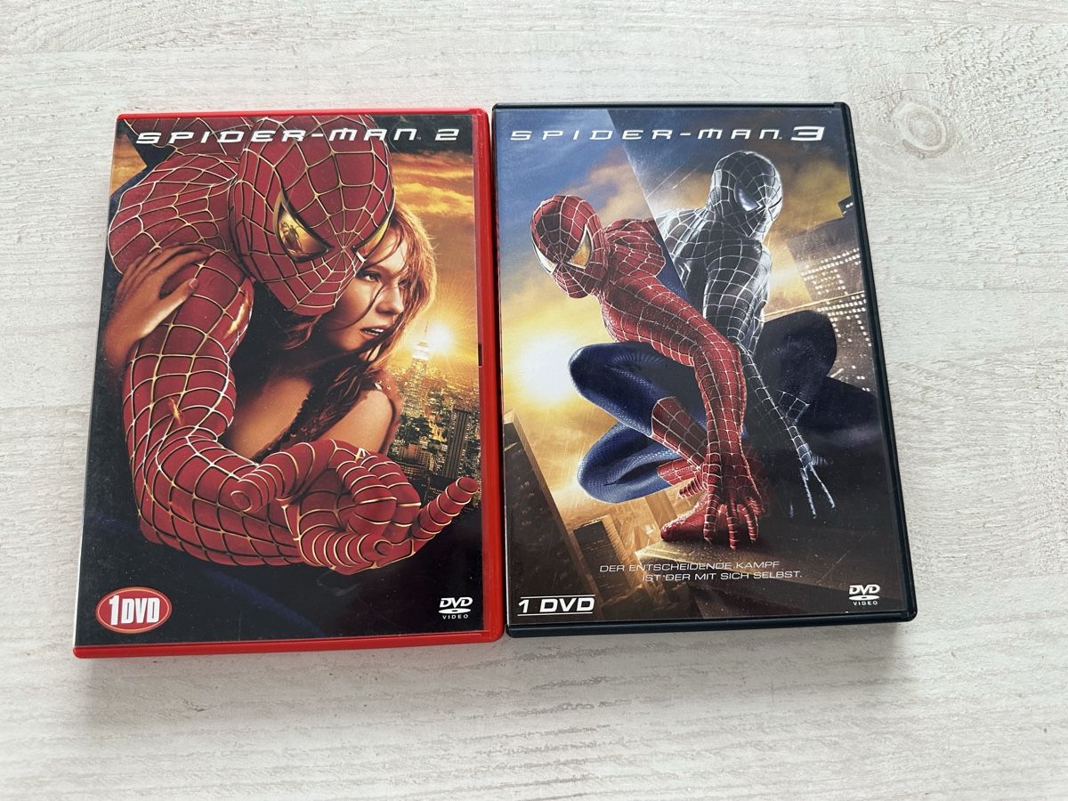 Tutti i DVDs: DVD Spider-Man 2 + 3 – Usato da Bülach venduto da Chati_
