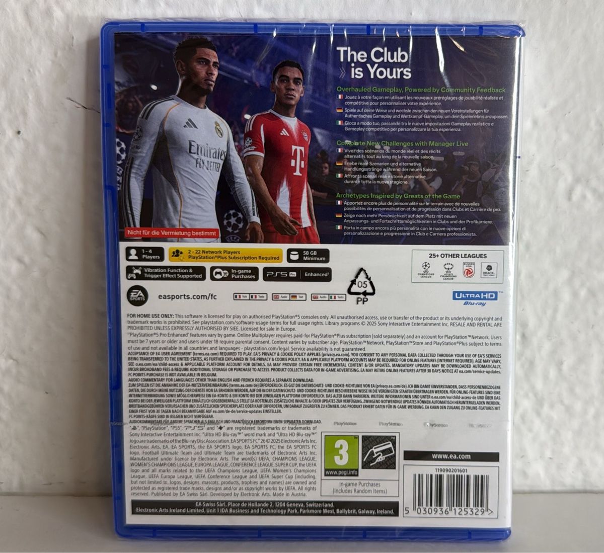 Sony Giochi: FC 25 PS5 Game - BRAND NEW - UNOPENED! – Nuovo e nell'imballaggio originale da Ehrendingen venduto da bubulence 1