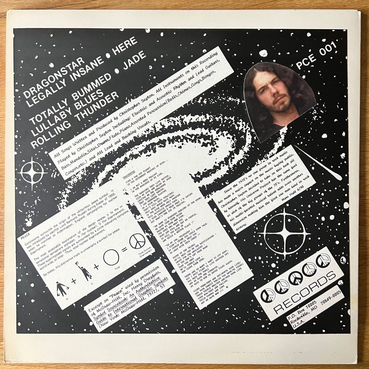 Dischi in vinile: Christopher Seyton - Uni-Verse / 2. US-Press. 1990 - TOP – Usato da Gais venduto da soundcave57 1