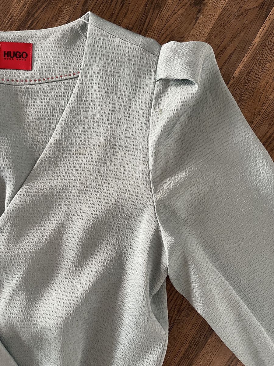 Vestiti: HUGO BOSS Kleid, Gr. 34, mintgrün – Usato da Untersiggenthal venduto da Marent0611 5