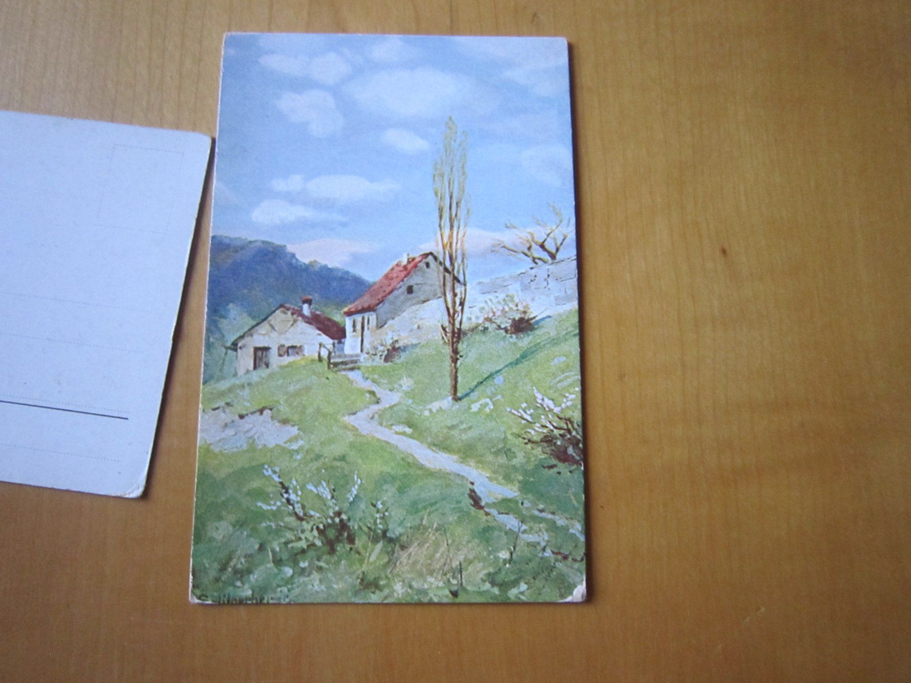 Cartes postales: No 11 zwei antike Postkarten Bergdörfer – D'occasion à Gordola par Polentaefung 4