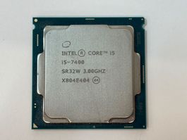 CPU Intel Core i5-7400, 6 MB Cache, 3.50 GHz