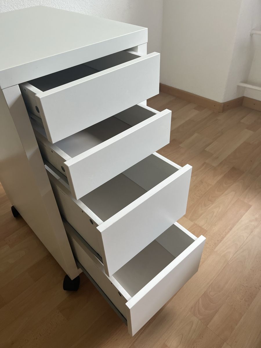 Ikea Korpus: Rollcontainer IKEA Alex weiss mit 4 Schubladen gebraucht – Gebraucht aus Bern von mermaidv 3