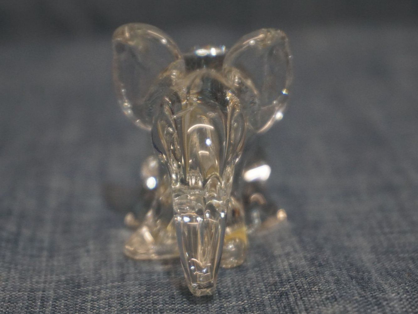 Statuette: Glas Elefant Deko Figur 🐘 – Nuovo (secondo la descrizione) da Diessbach b. Büren venduto da Crocharry 1