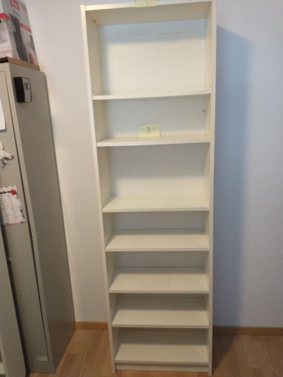 Billy Regal (60cm Breit) Weiss Nr. 3 Kaufen auf Ricardo