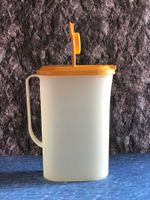 Krug TUPPERWARE Vintage Saftkrug Ausgussdeckel 1,8 ltr
