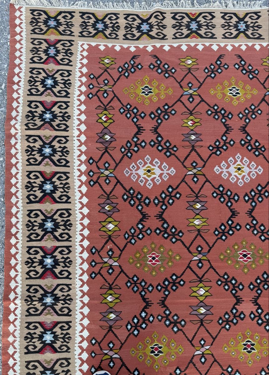 Kelim Teppiche: Schöner Orientteppich Kelim 276x243.cm – Gebraucht aus Büron von Filadefia-888 5