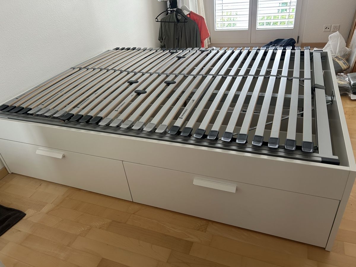 Ikea Letti: Ikea Bett mit vier Schubladen  – Usato da Stäfa venduto da joh_k8y6 1
