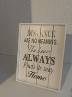 Dekoschild mit Spruch