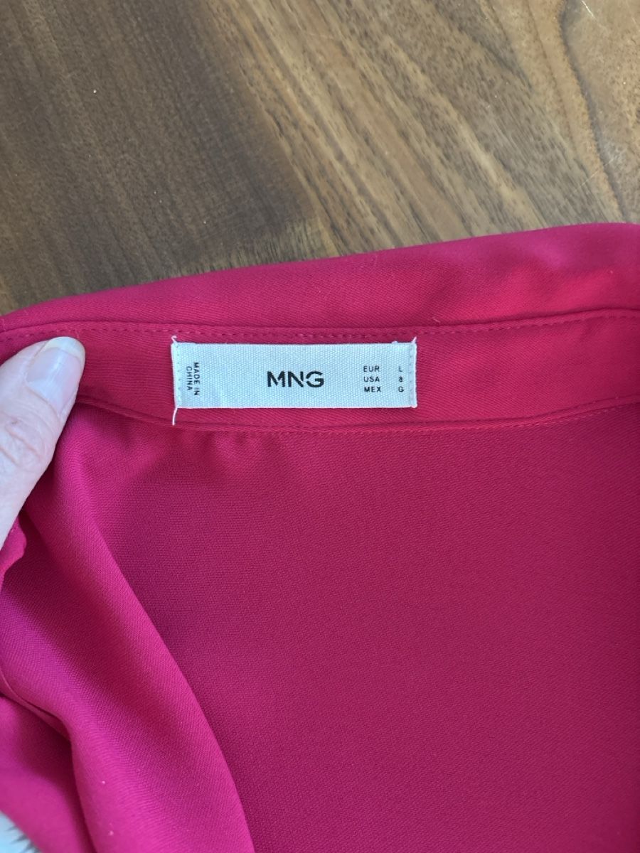 Mango Blusen: Mango Bluse, Grösse L, pink, neuwertig – Gebraucht aus Rothenburg von Momo1302 3