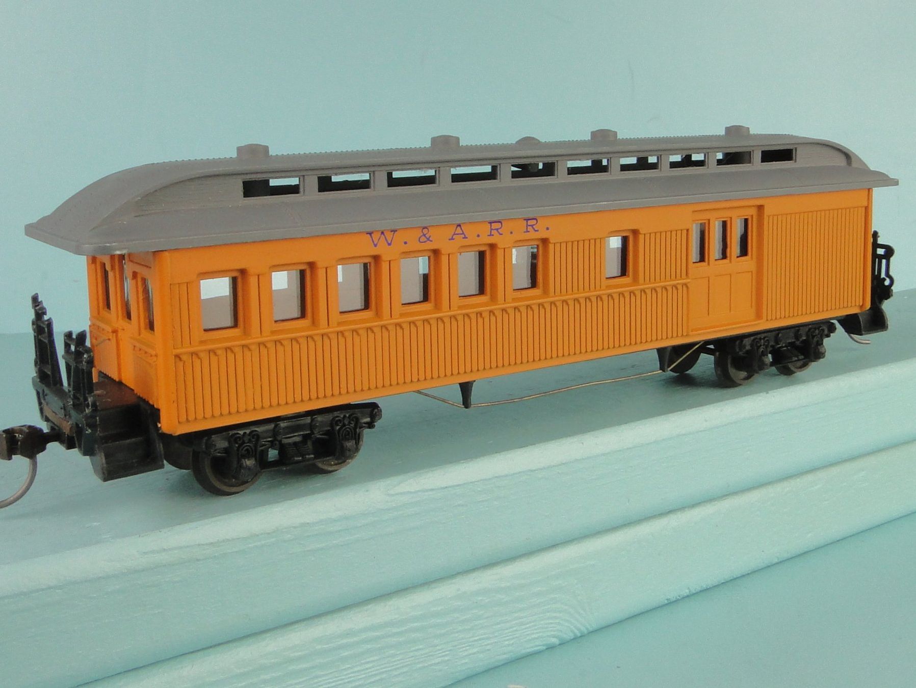 Pocher Modellini di ferrovie: Pocher US W & A R R Combine, Kadee – Usato da Bülach venduto da cann11 1