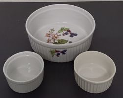 SET AN 3 *GRATIN - SCHALEN* DM 19/2X9/H 7/2X4CM/1 X L'THAL
