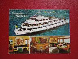 AK Schiff Bodensee Motorschiff München Sonderstempel 1978