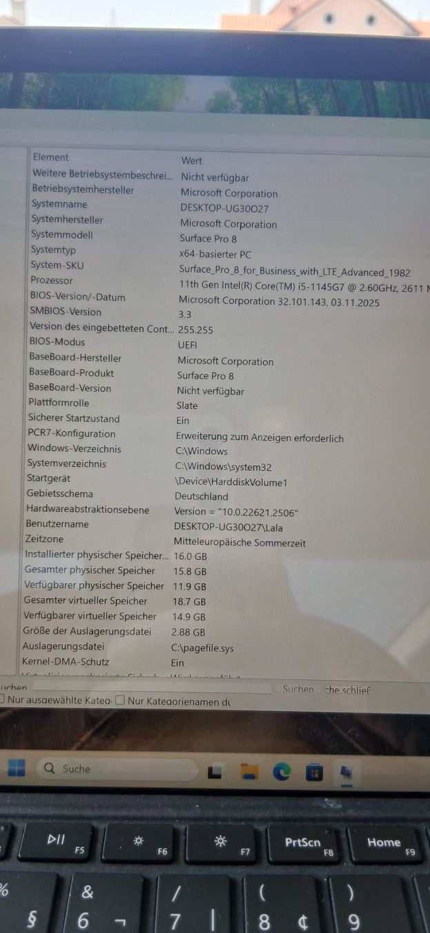 Microsoft Notebooks: Microsoft Surface Pro 8 16gb – Gebraucht aus Regensdorf von ste_7k6h 3