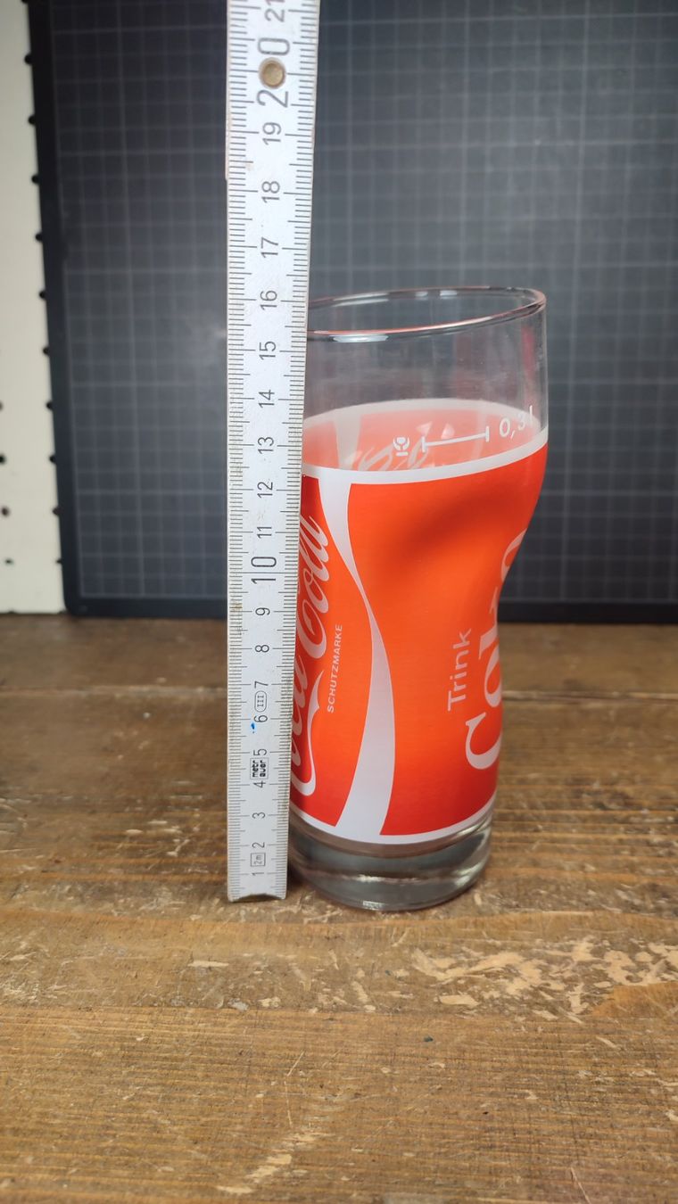 Bicchieri: Wunderschönes altes COCA-COLA Glas – Usato da Gelterkinden venduto da MYSTOREFORYOU4460 6
