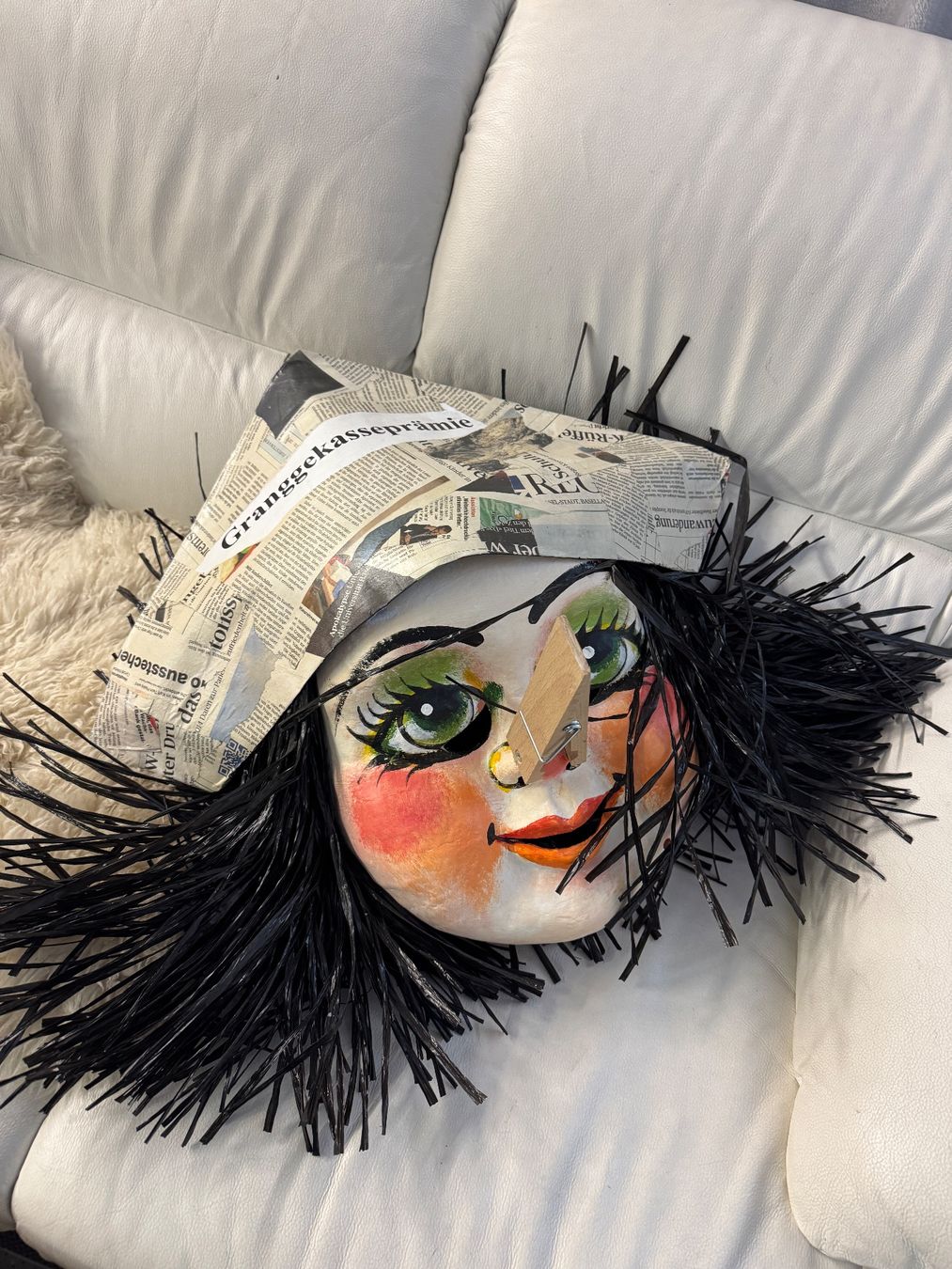Maschere: Fasnacht Larve aus Basel – Usato da Basel venduto da sch_9g6x 2