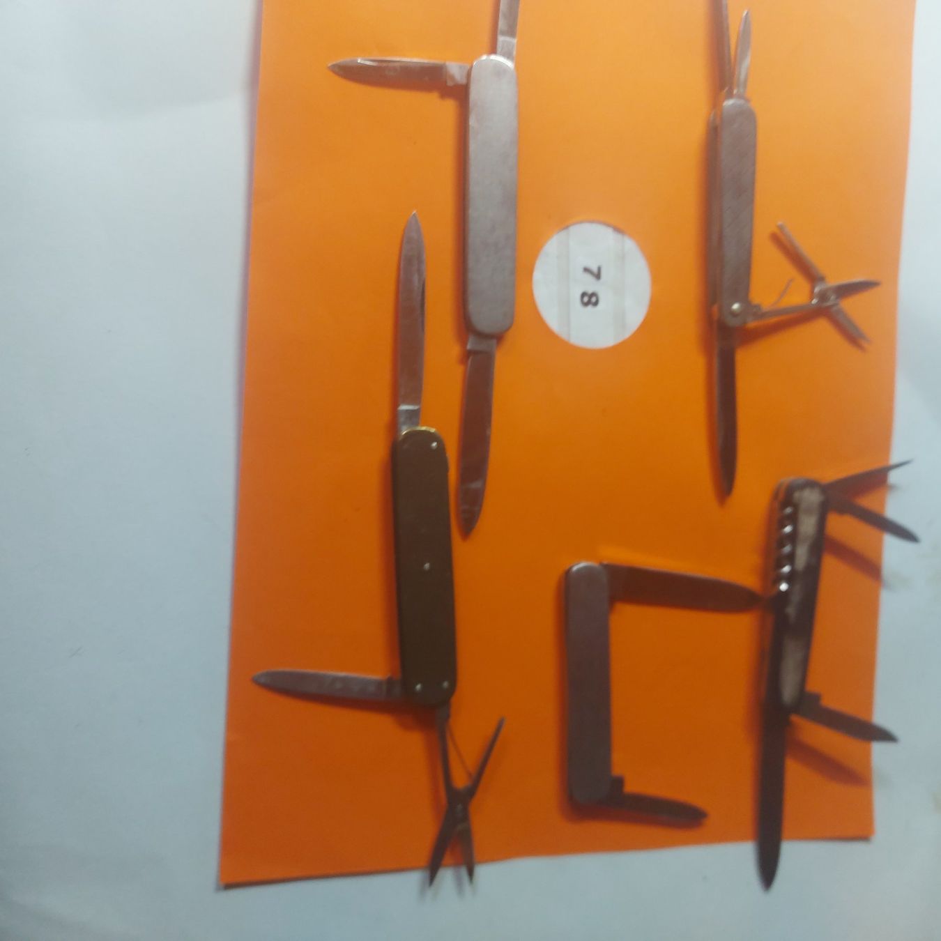Coltelli tascabile: 5 Berthrams Taschenmesser Nr.78 – Usato da Opfikon venduto da Seevogt47 1